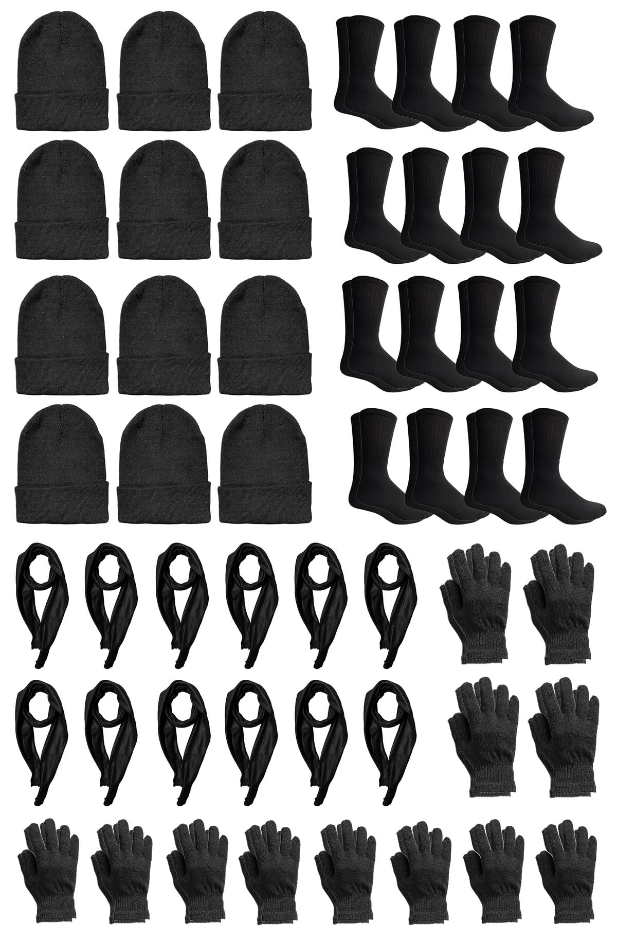 Yacht & Smith Wholesale Bulk Winter Thermal Beanies Skull Caps,Unisex - Picture 51 of 167