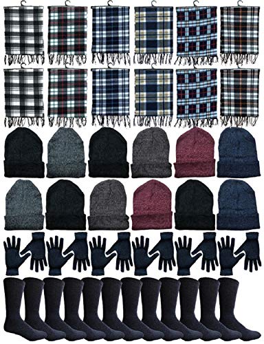 Yacht & Smith Wholesale Bulk Winter Thermal Beanies Skull Caps,Unisex - Picture 5 of 167