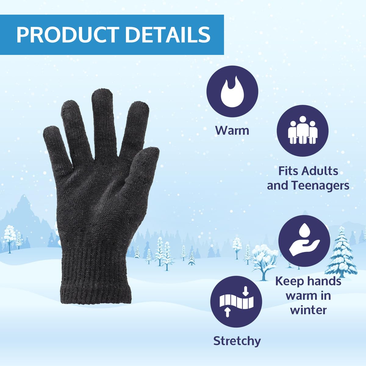 Yacht & Smith Wholesale Bulk Winter Thermal Beanies Skull Caps,Unisex - Picture 81 of 167