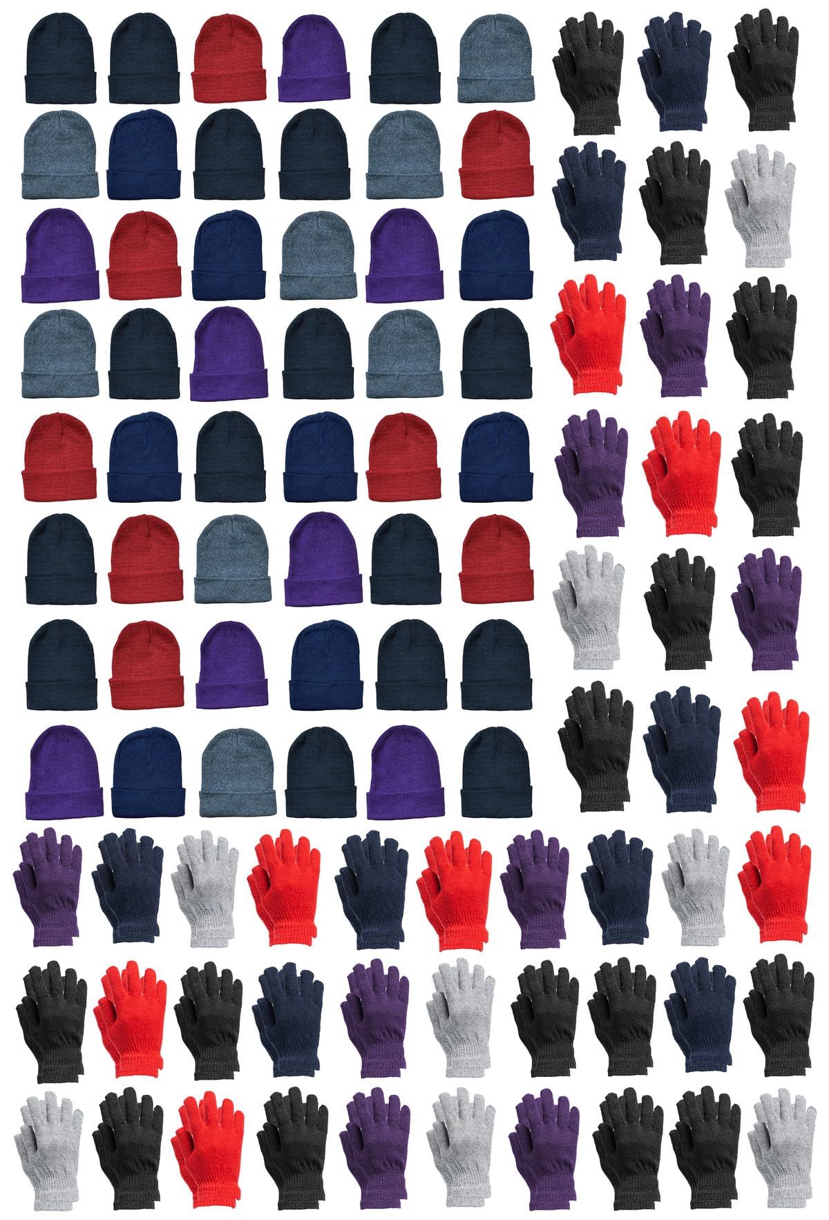 Yacht & Smith Wholesale Bulk Winter Thermal Beanies Skull Caps,Unisex - Picture 96 of 167