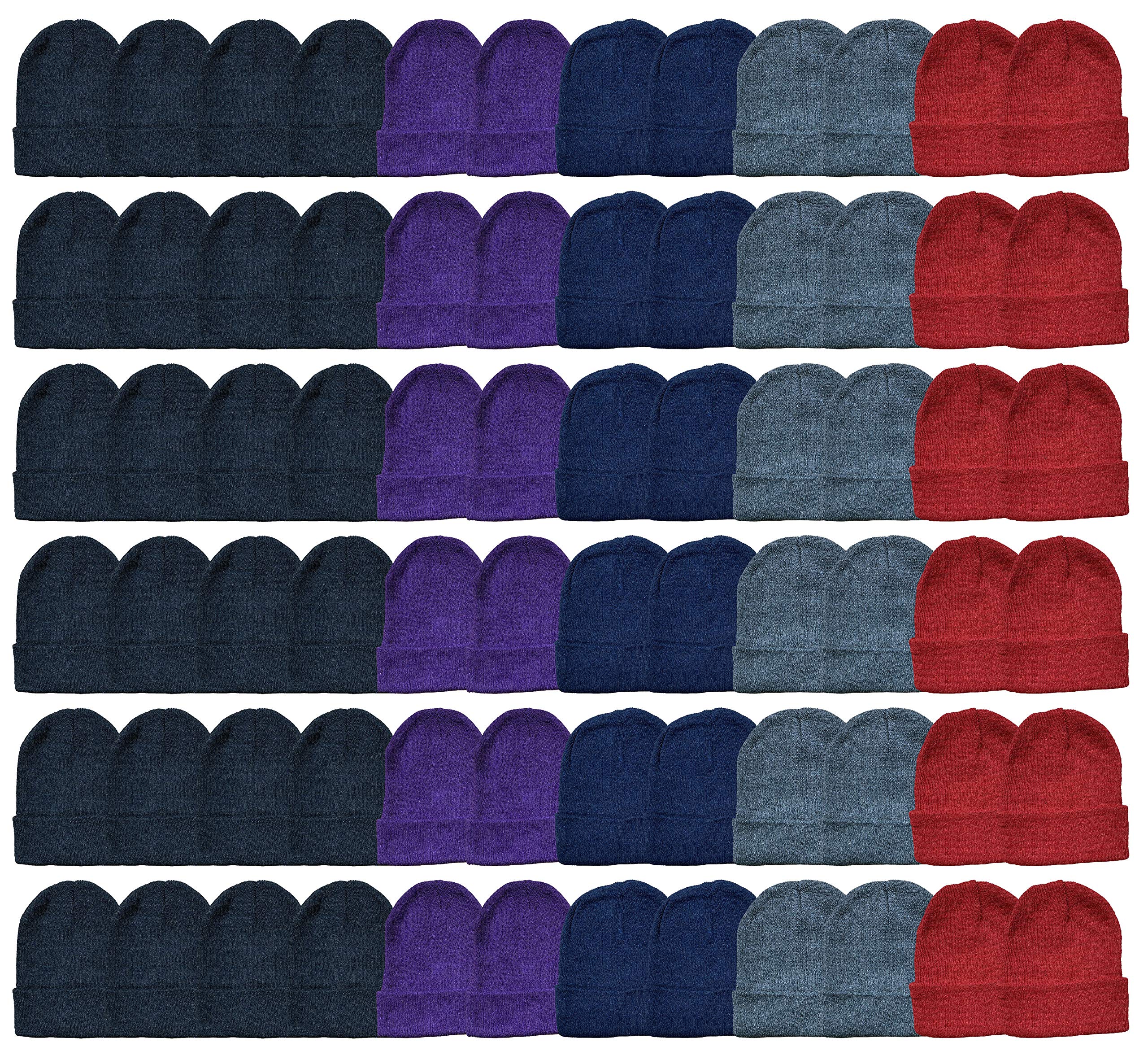 Yacht & Smith Wholesale Bulk Winter Thermal Beanies Skull Caps,Unisex - Picture 102 of 167