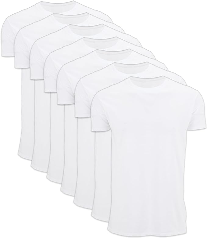BILLIONHATS 12 Pk Wholesale Men's Cotton T-Shirt Bulk Big Tall Short Sleeve Tees - Picture 32 of 63