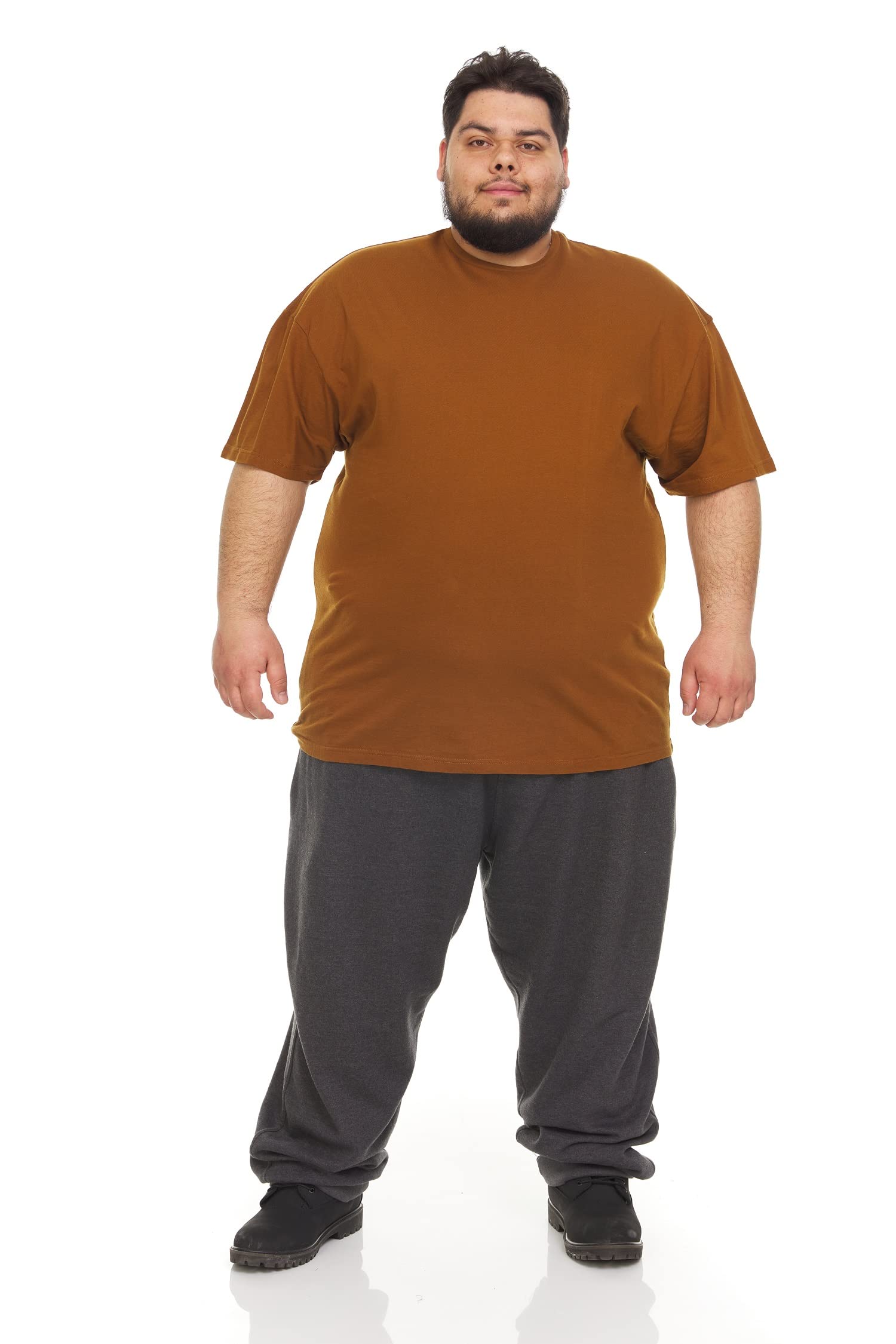 BILLIONHATS 12 Pk Wholesale Men's Cotton T-Shirt Bulk Big Tall Short Sleeve Tees - Picture 51 of 63