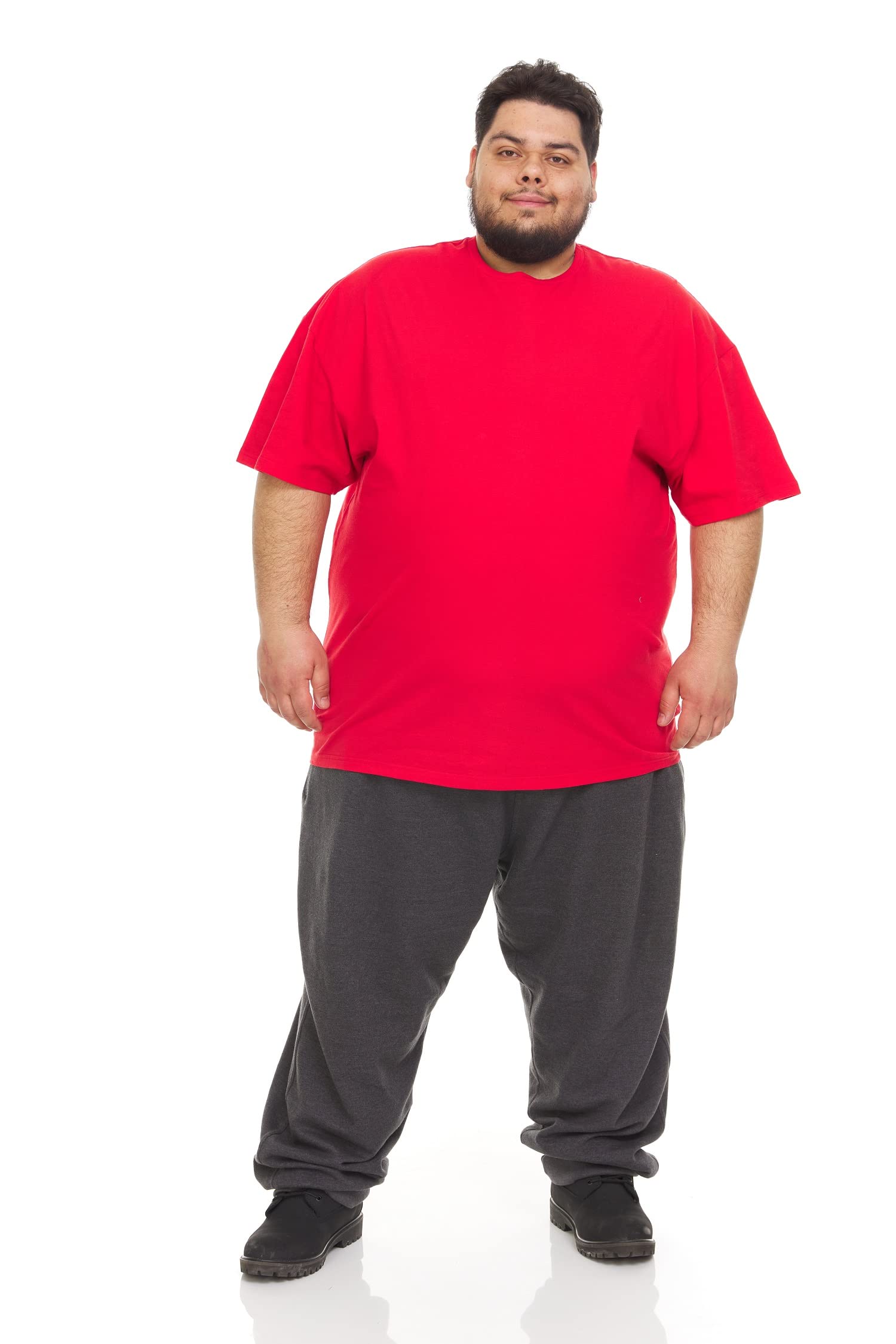 BILLIONHATS 12 Pk Wholesale Men's Cotton T-Shirt Bulk Big Tall Short Sleeve Tees - Picture 48 of 63