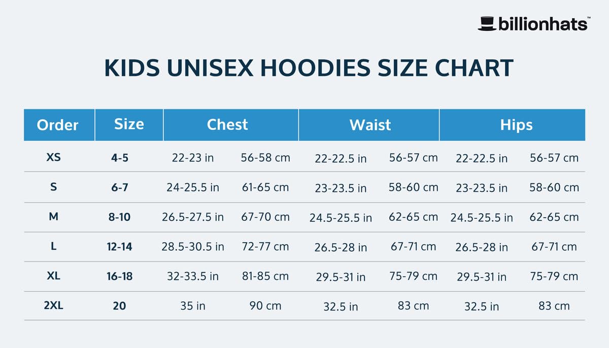 BILLIONHATS Wholesale Kids Hoodie Sweatshirts Bulk Hoodies for Children, Unisex - Picture 4 of 14