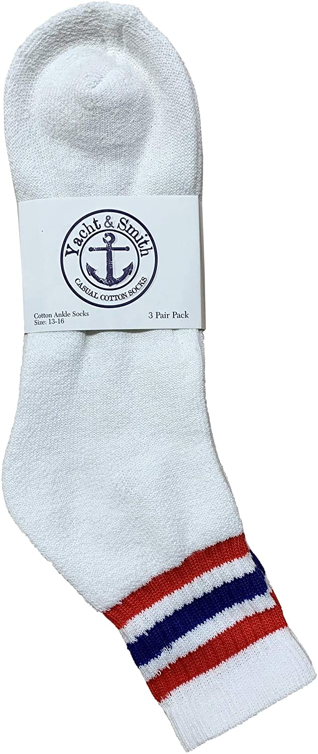 Yacht & Smith Mens Ankle Wholesale Bulk Pack Athletic Sports Socks - Picture 35 of 111