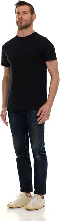 60 Pack Men's Cotton Crewneck T-Shirts Bulk Wholesale Assorted Multipack Tees - Picture 9 of 19