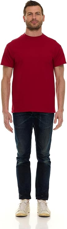 60 Pack Men's Cotton Crewneck T-Shirts Bulk Wholesale Assorted Multipack Tees - Picture 14 of 19