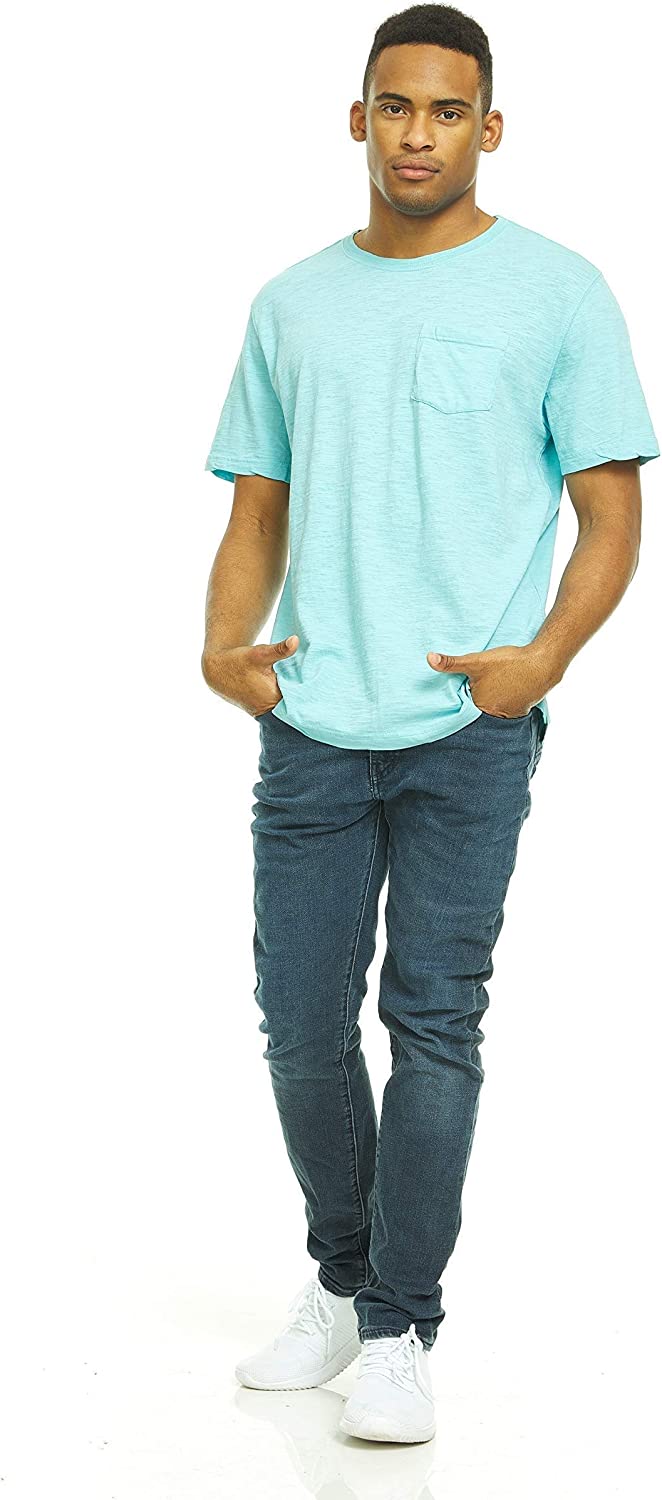 9er-Pack kurzärmlige Baumwoll-T-Shirts mit Rundhalsausschnitt für Männer - Bild 9 von 10