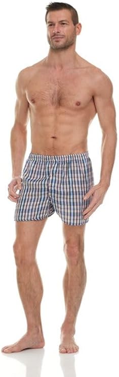 Calzoncillos boxer BILLIONHATS para hombre al por mayor, ropa interior colorida de algodón para hombre a granel - Imagen 10 de 15