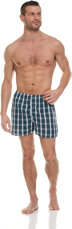 Calzoncillos boxer BILLIONHATS para hombre al por mayor, ropa interior colorida de algodón para hombre a granel - Imagen 12 de 15
