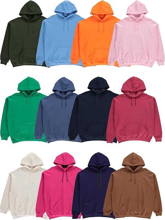 BILLIONHATS Womens Hoodie Oversized Sweatshirts,Cotton Blend, Bulk Womens Hoodie - Picture 37 of 87