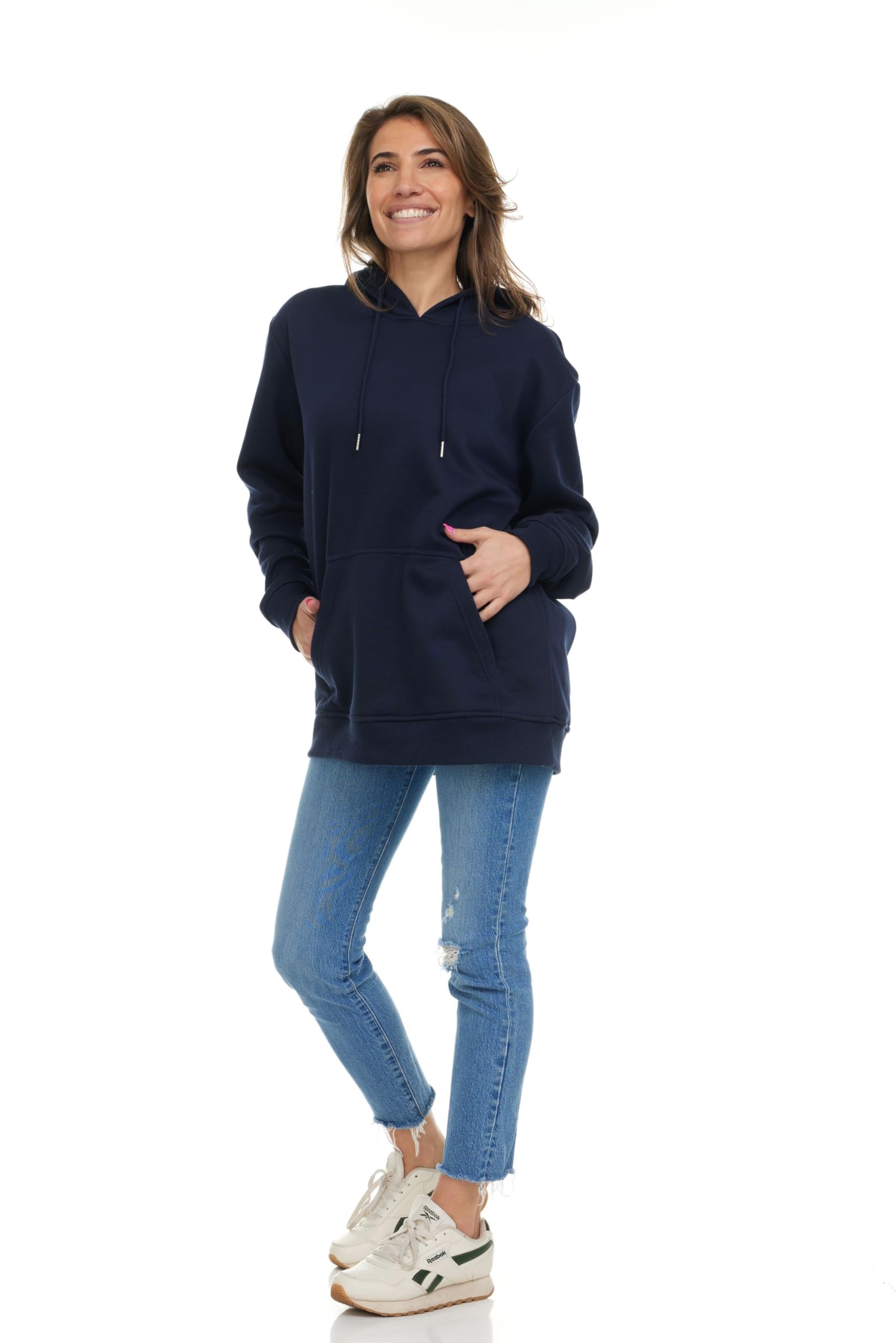 BILLIONHATS Womens Hoodie Oversized Sweatshirts,Cotton Blend, Bulk Womens Hoodie - Picture 40 of 87