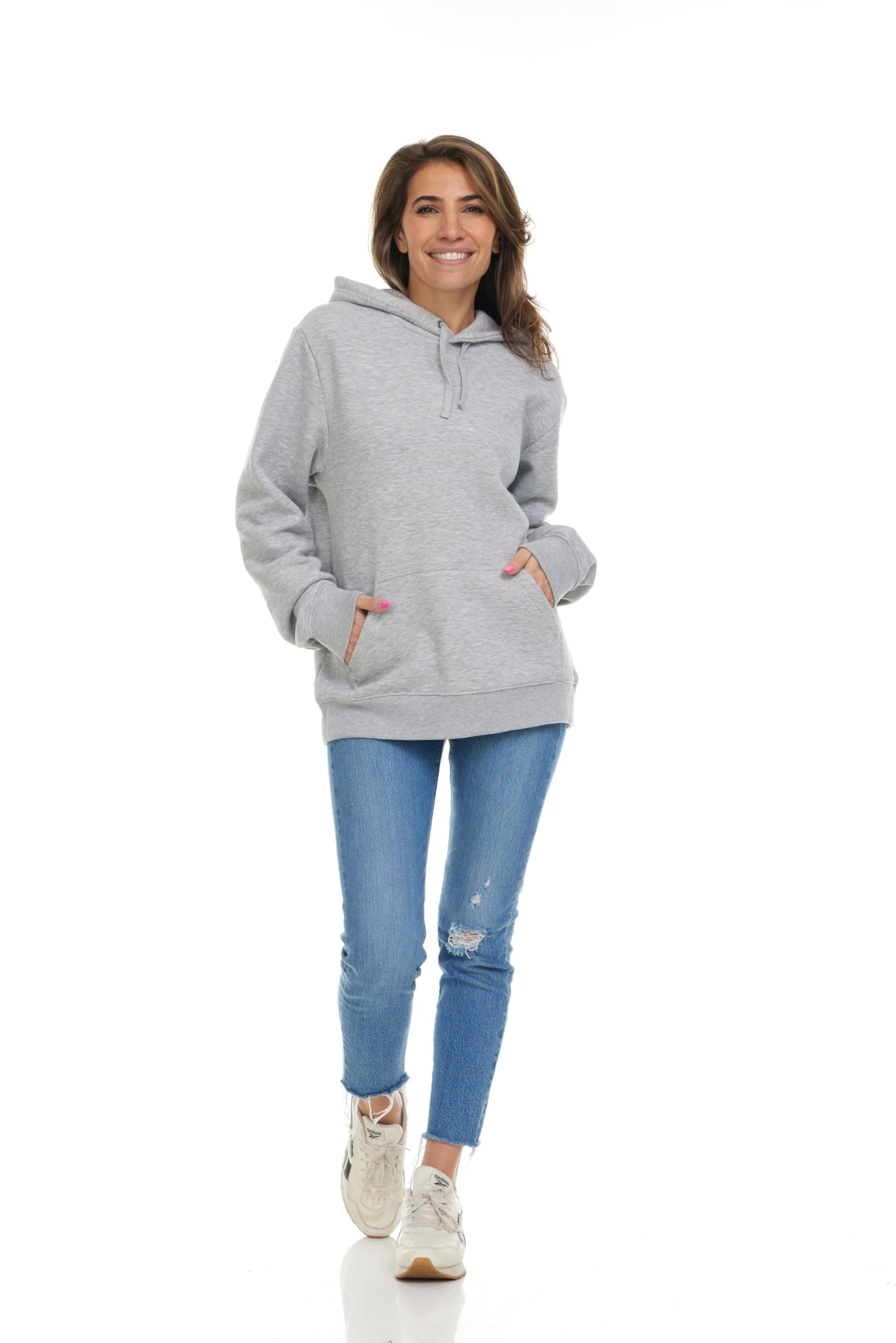 BILLIONHATS Womens Hoodie Oversized Sweatshirts,Cotton Blend, Bulk Womens Hoodie - Picture 42 of 87
