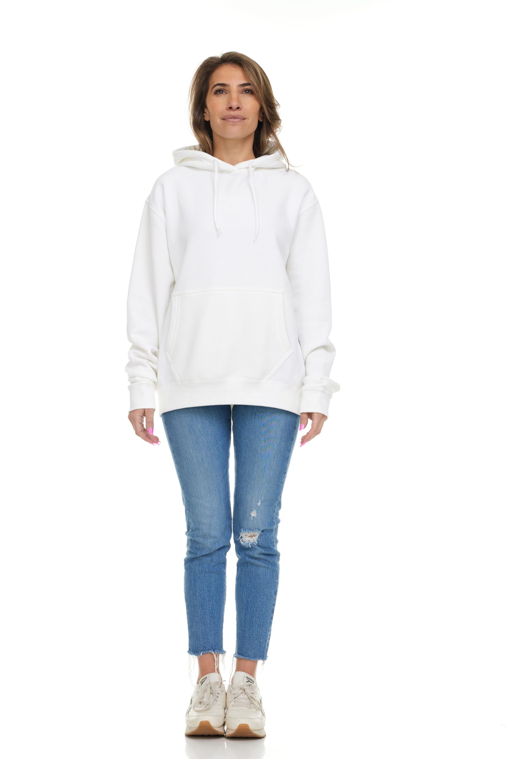 BILLIONHATS 3 Pack Of Bulk Womens Hoodie Oversized Sweatshirts, Cotton Blend. - Picture 34 of 34
