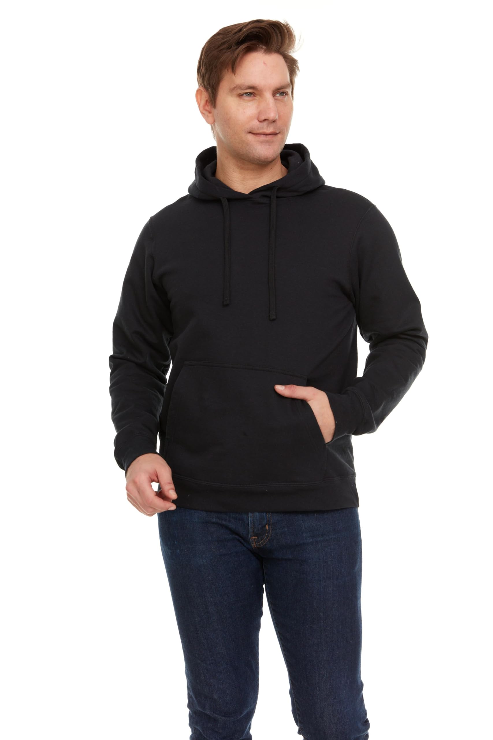 BILLIONHATS 3 Pack Of Mens Hoodie Sweatshirts, Cotton Blend in Bulk Adult Hoodie - Picture 6 of 51