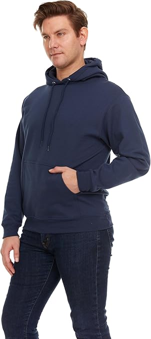 BILLIONHATS 3 Pack Mens Hoodie Sweatshirts, Cotton Blend, Bulk Adults Hoodies - Picture 26 of 30