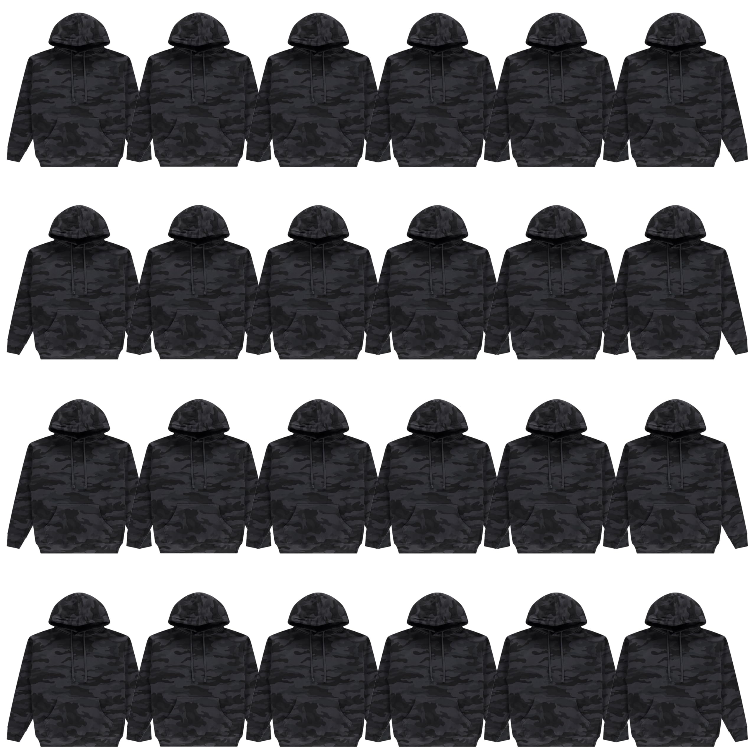 BILLIONHATS Of Wholesale Felpa con Cappuccio Uomo Mimetica in Bulk Adulti Felpe - Foto 67 di 86