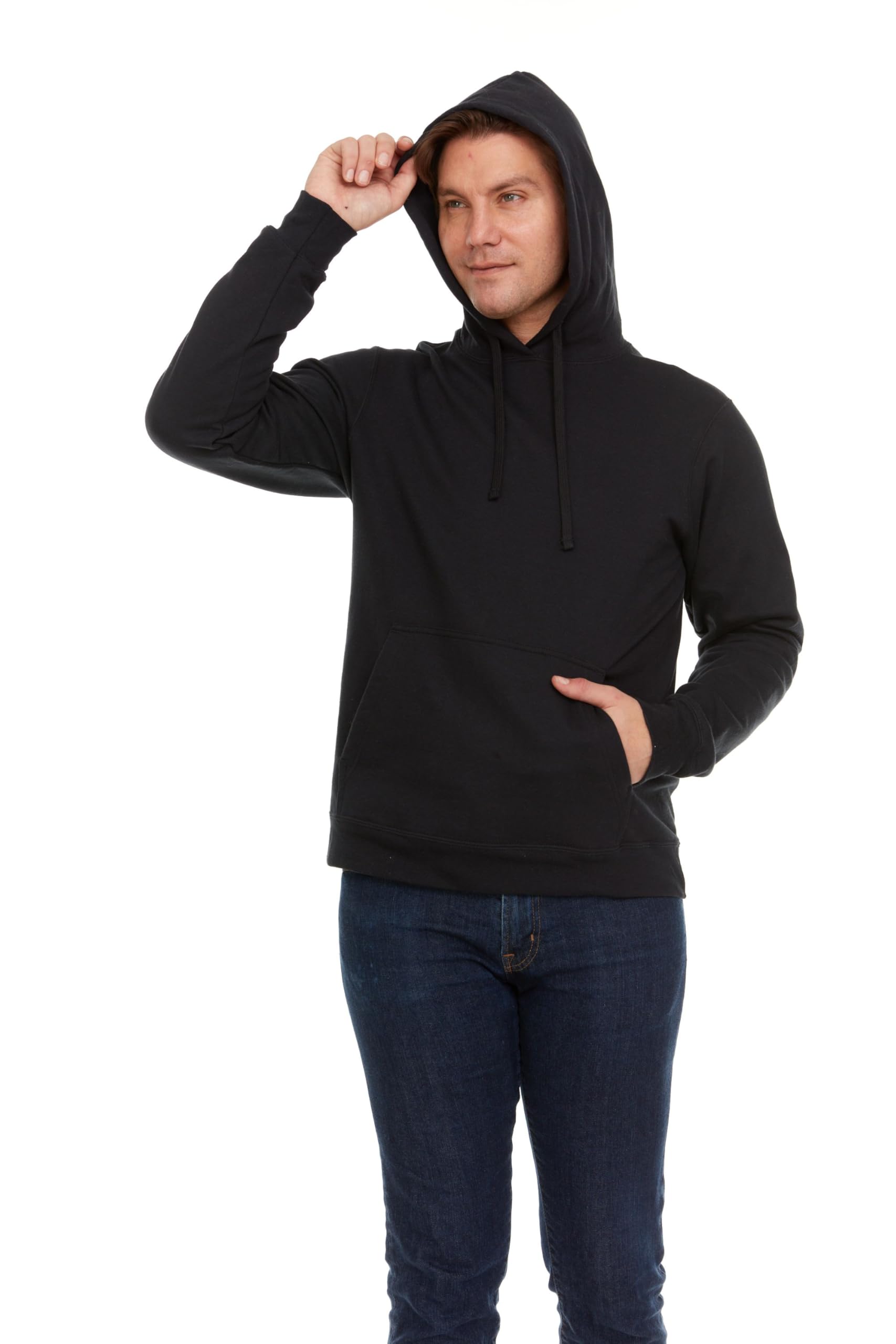 BILLIONHATS 3 Pack Of Mens Hoodie Sweatshirts, Cotton Blend in Bulk Adult Hoodie - Picture 16 of 51