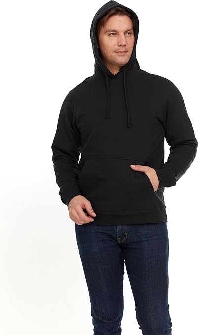 BILLIONHATS 3 Pack Mens Hoodie Sweatshirts, Cotton Blend, Bulk Adults Hoodies - Picture 20 of 30