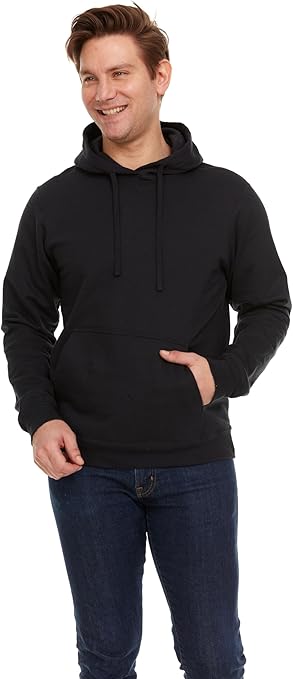 BILLIONHATS 3 Pack Mens Hoodie Sweatshirts, Cotton Blend, Bulk Adults Hoodies - Picture 18 of 30