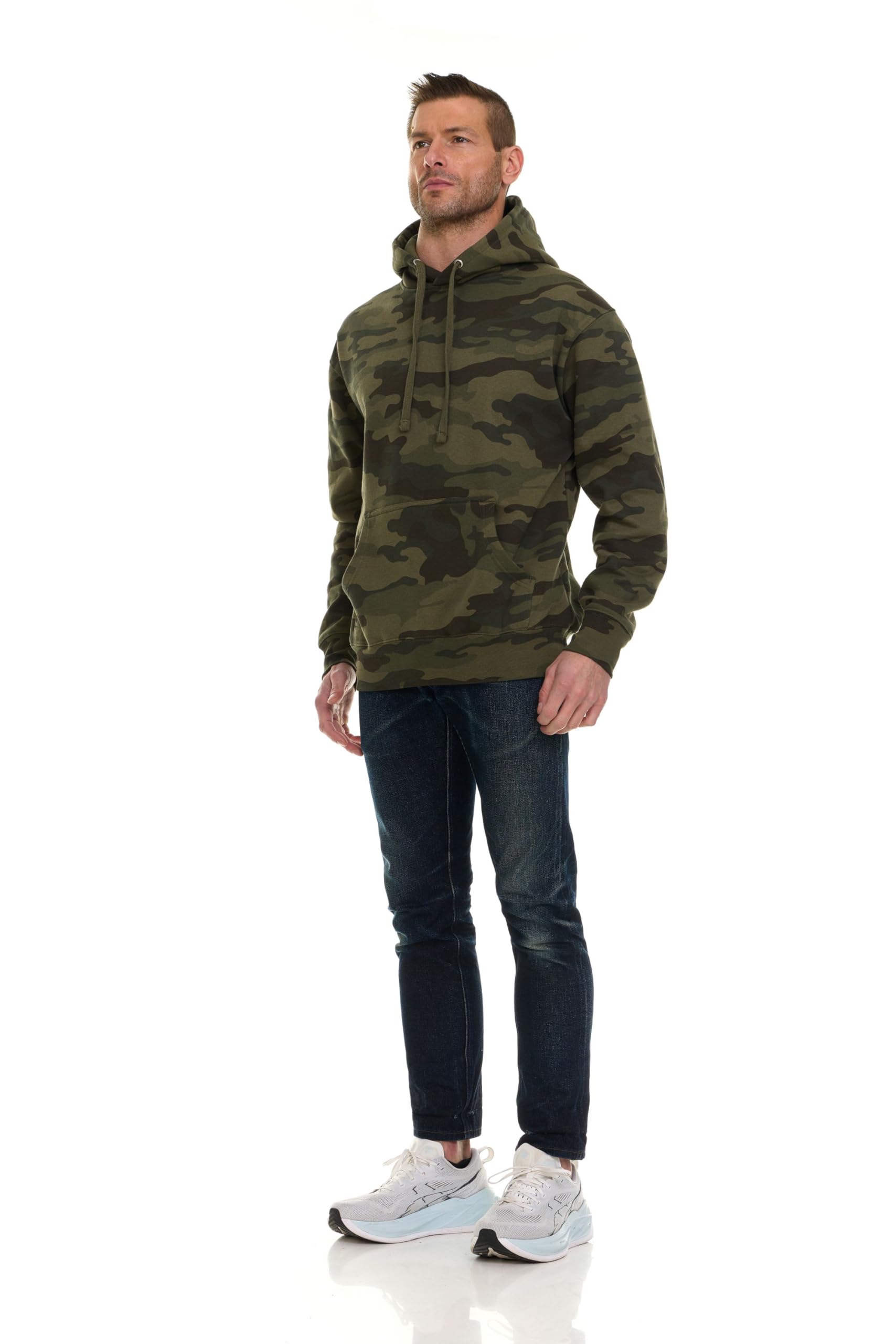 BILLIONHATS 3 Pack Of Mens Hoodie Sweatshirts, Cotton Blend in Bulk Adult Hoodie - Picture 19 of 51