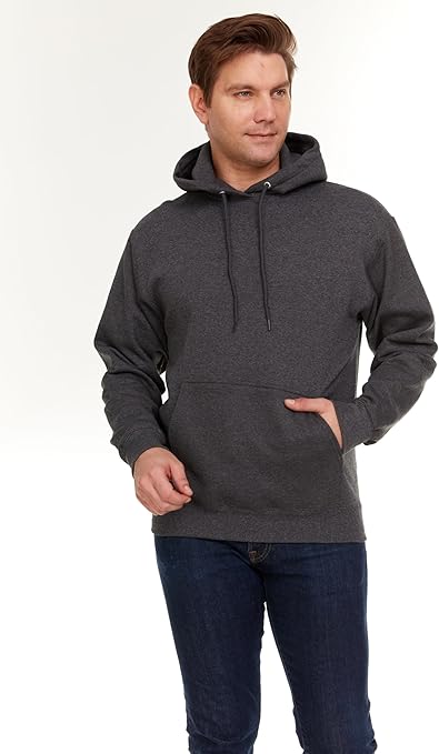 BILLIONHATS 3 Pack Mens Hoodie Sweatshirts, Cotton Blend, Bulk Adults Hoodies - Picture 11 of 30