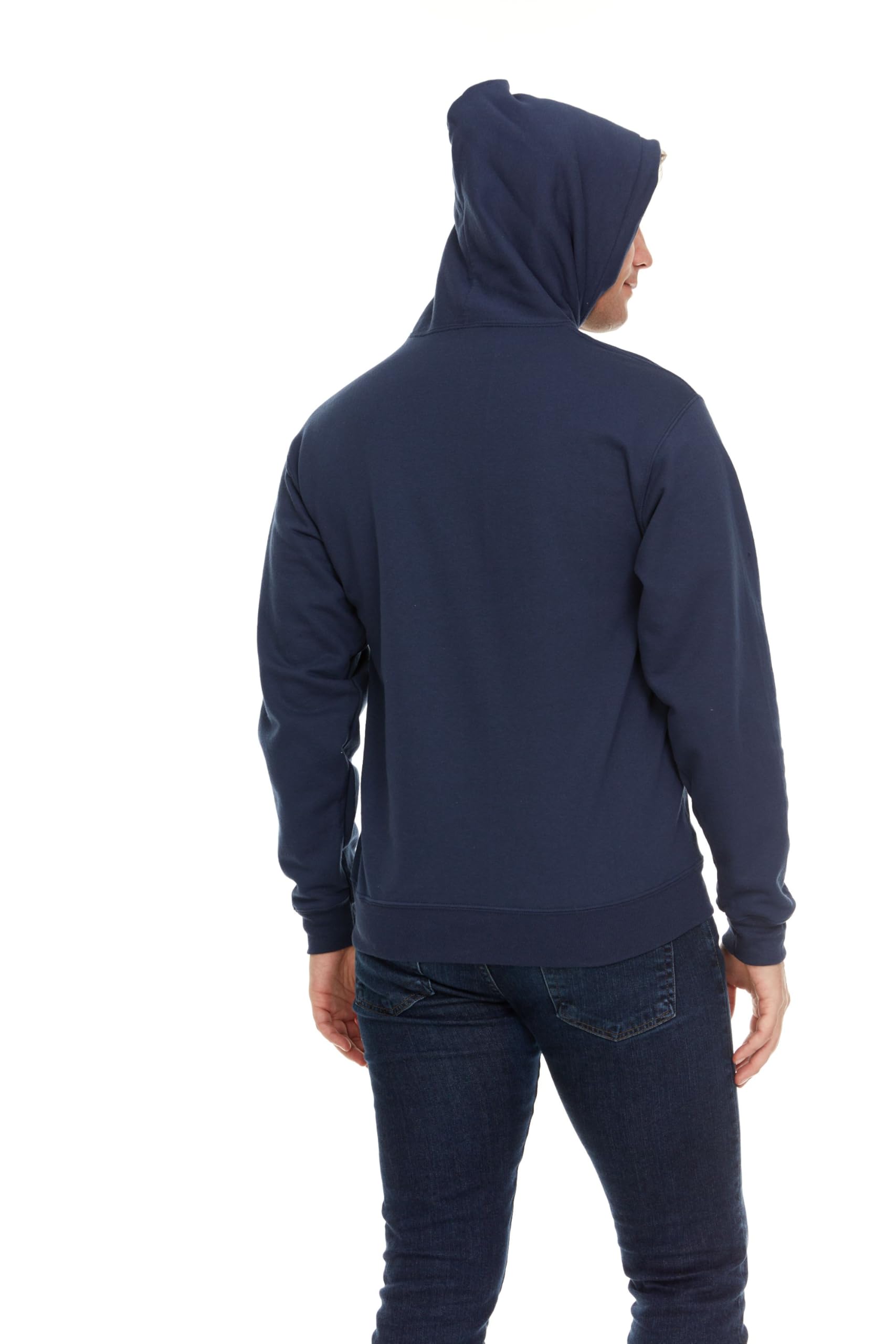 BILLIONHATS 3 Pack Of Mens Hoodie Sweatshirts, Cotton Blend in Bulk Adult Hoodie - Picture 36 of 51