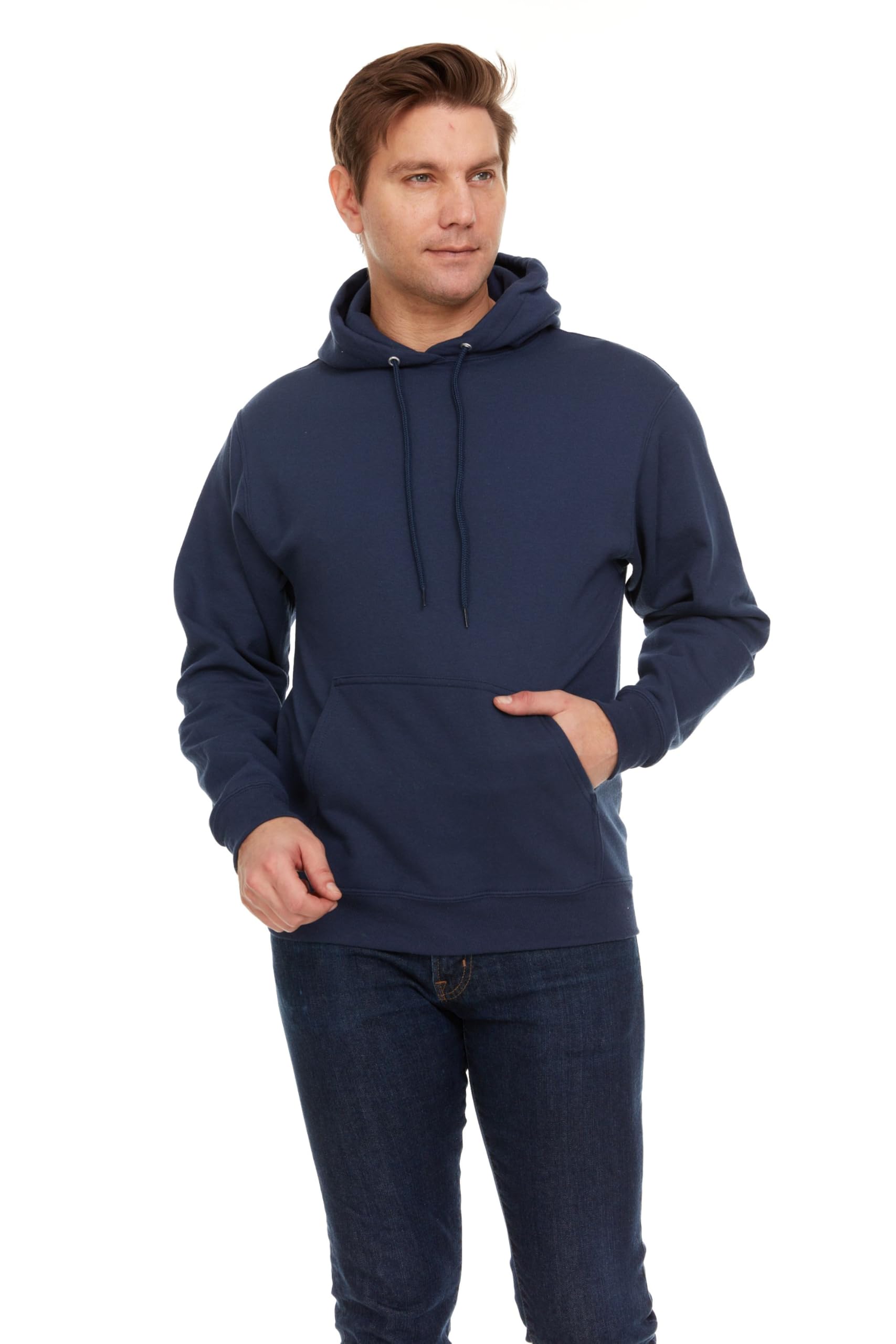 BILLIONHATS 3 Pack Of Mens Hoodie Sweatshirts, Cotton Blend in Bulk Adult Hoodie - Picture 33 of 51