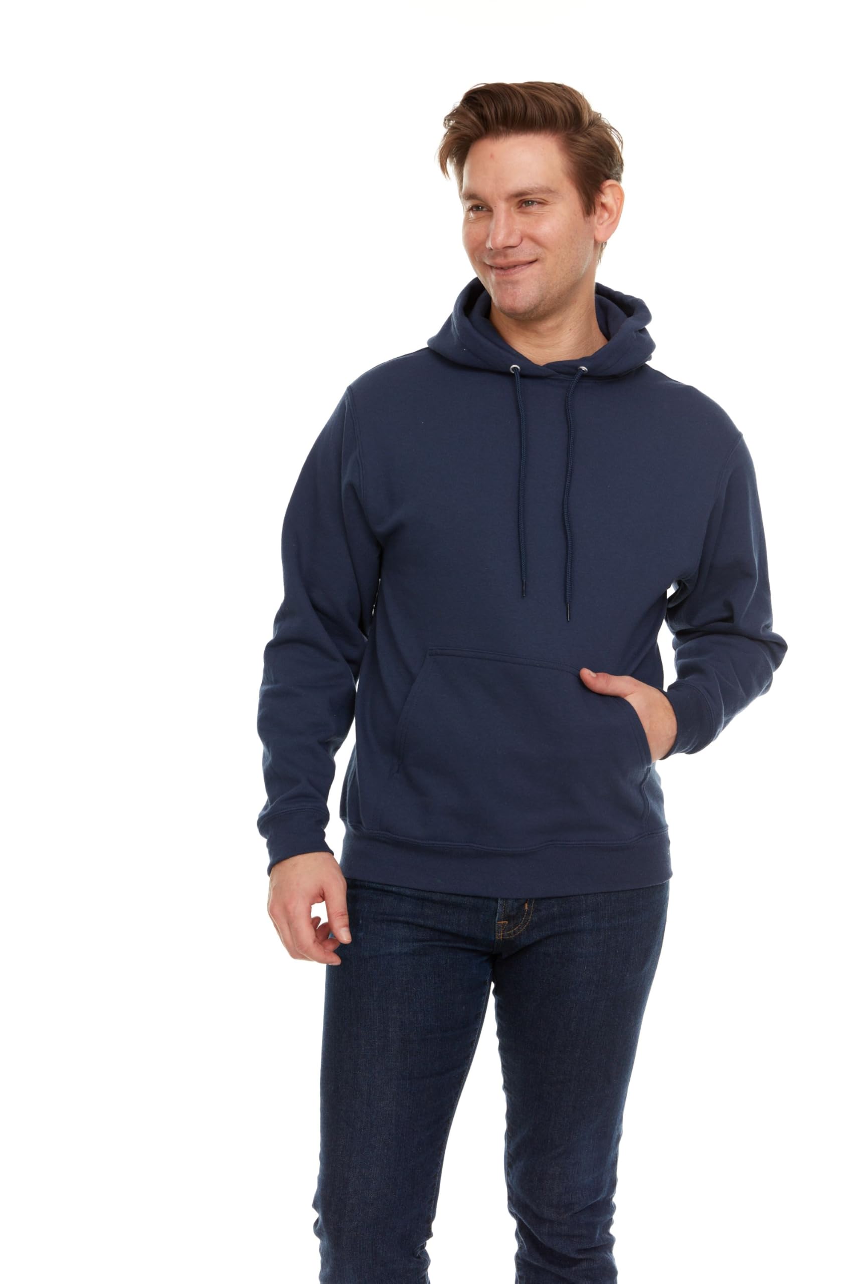 BILLIONHATS 3 Pack Of Mens Hoodie Sweatshirts, Cotton Blend in Bulk Adult Hoodie - Picture 34 of 51
