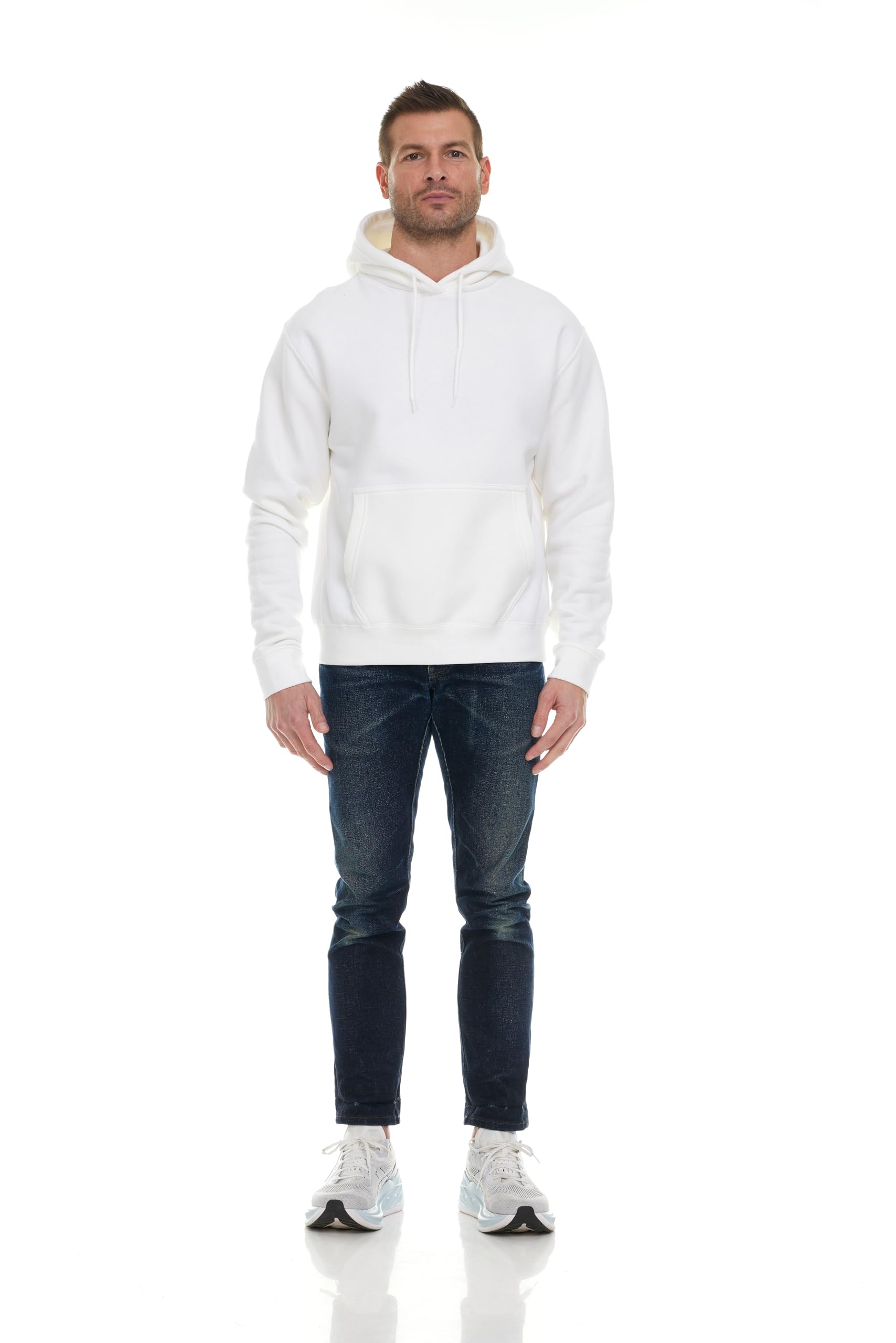 BILLIONHATS 3 Pack Of Mens Hoodie Sweatshirts, Cotton Blend in Bulk Adult Hoodie - Picture 44 of 51