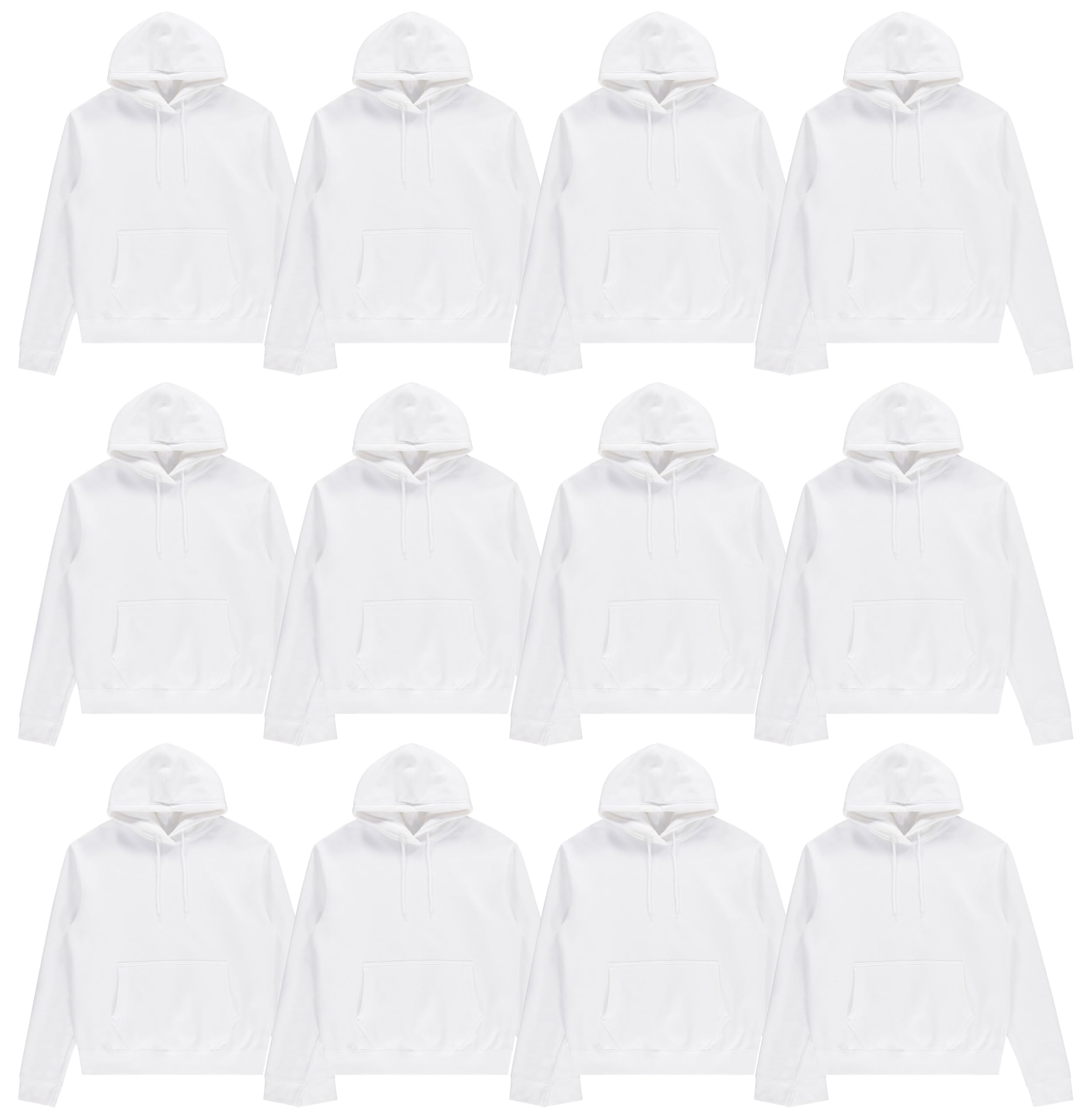 BILLIONHATS Mens Fleece Lined Cotton Shorts, Casual Comfy Lounge Shorts in Bulk - Picture 7 of 18