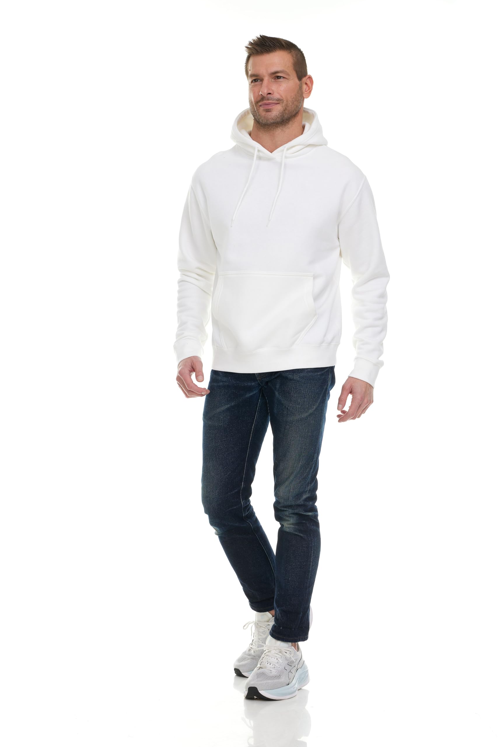 BILLIONHATS Mens Fleece Lined Cotton Shorts, Casual Comfy Lounge Shorts in Bulk - Picture 8 of 18