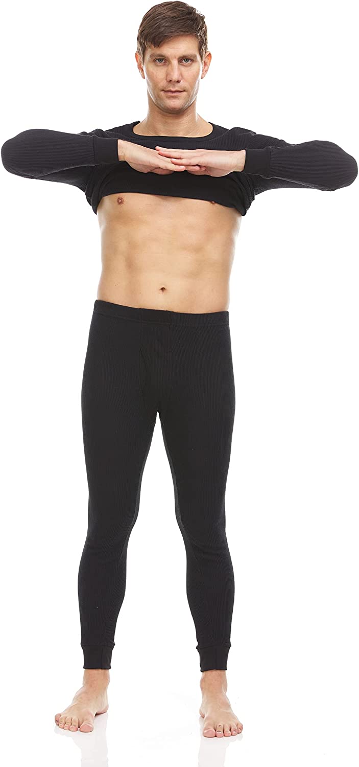 3 Pack of 2pc Thermal Sets for Men, Base Layer Long Johns Underwear,Top & Bottom - Picture 28 of 30