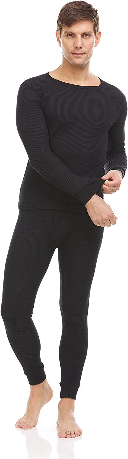 3 Pack of 2pc Thermal Sets for Men, Base Layer Long Johns Underwear,Top & Bottom - Picture 29 of 30