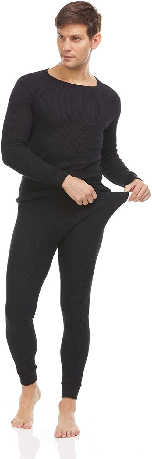 3 Pack of 2pc Thermal Sets for Men, Base Layer Long Johns Underwear,Top & Bottom - Picture 26 of 30