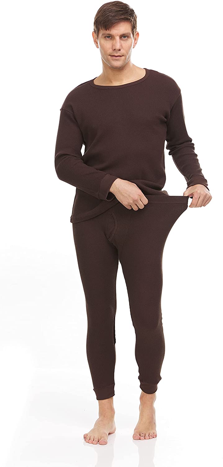 3 Pack of 2pc Thermal Sets for Men, Base Layer Long Johns Underwear,Top & Bottom - Picture 21 of 30