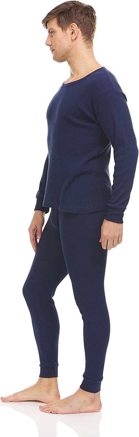 3 Pack of 2pc Thermal Sets for Men, Base Layer Long Johns Underwear,Top & Bottom - Picture 9 of 30