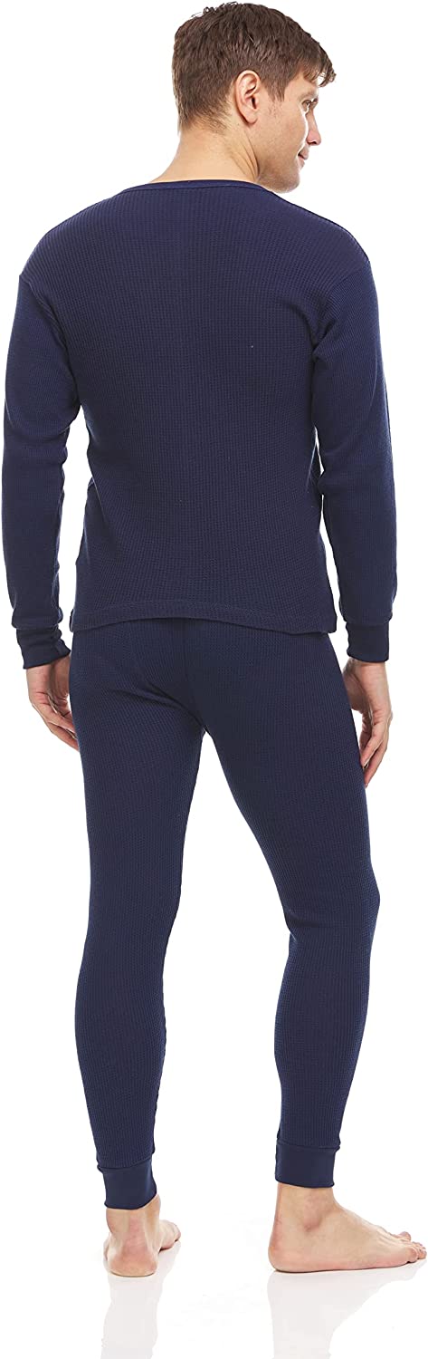 3 Pack of 2pc Thermal Sets for Men, Base Layer Long Johns Underwear,Top & Bottom - Picture 13 of 30