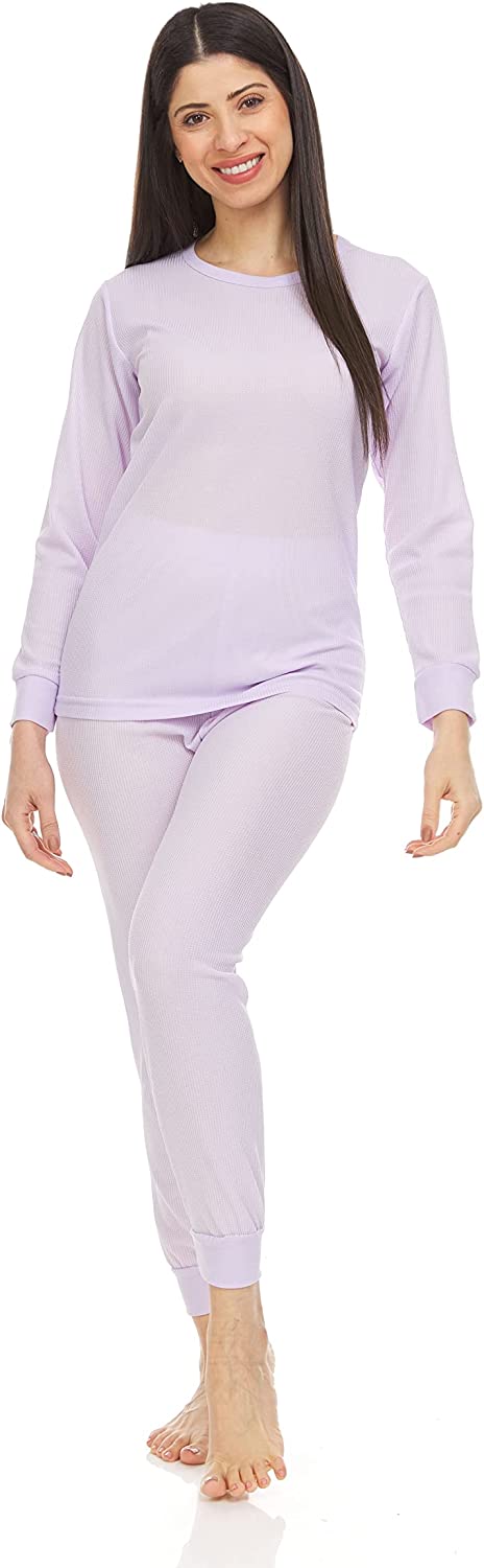 6er Pack 2 Stück Thermo Sets für Damen, Base Layer Long Johns Unterwäsche - Bild 6 von 29