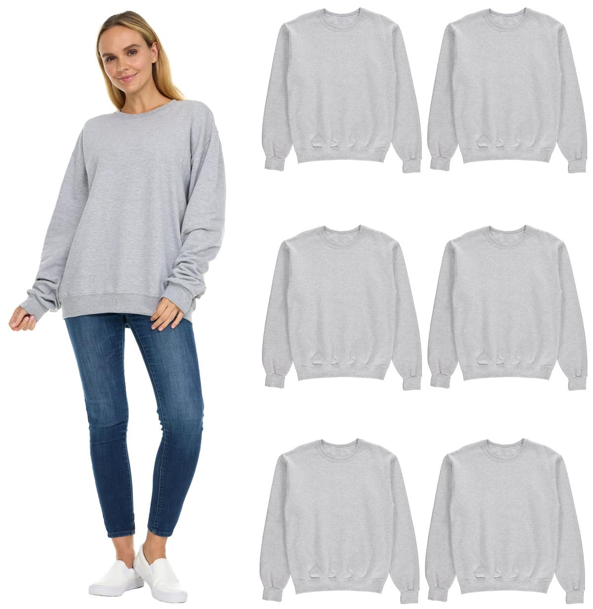 Crew Neck Sweatshirt Wholesale Custom Crewneck Sweatshirt