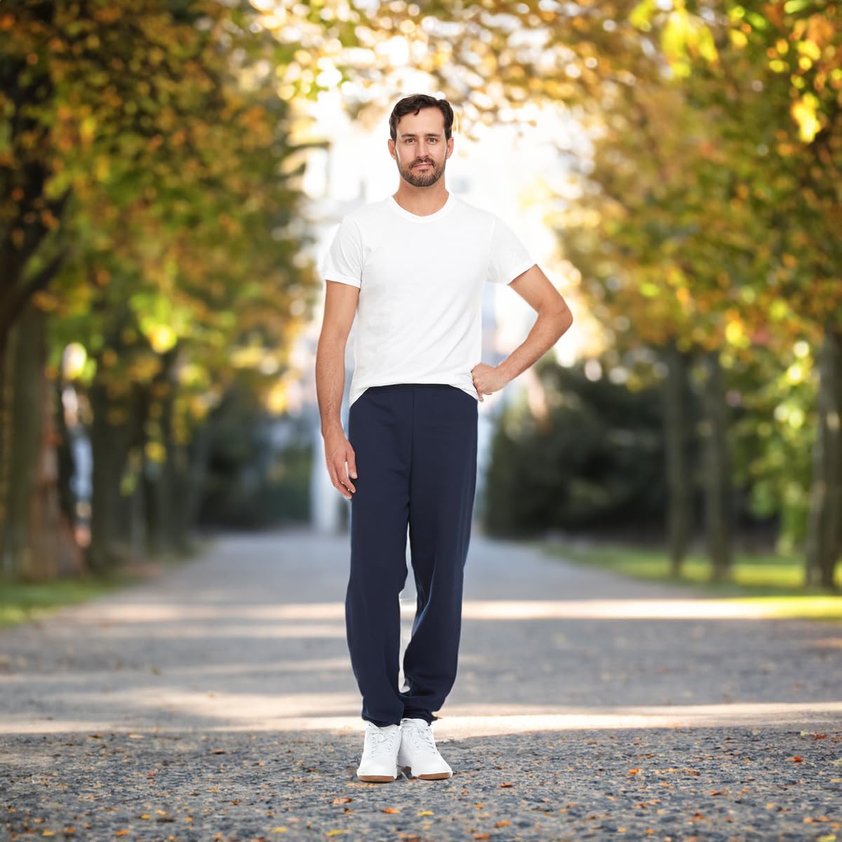 BILLIONHATS 12 Pack of Wholesale Mens Jogger Sweatpants, Bulk Joggers for Men - Picture 18 of 33