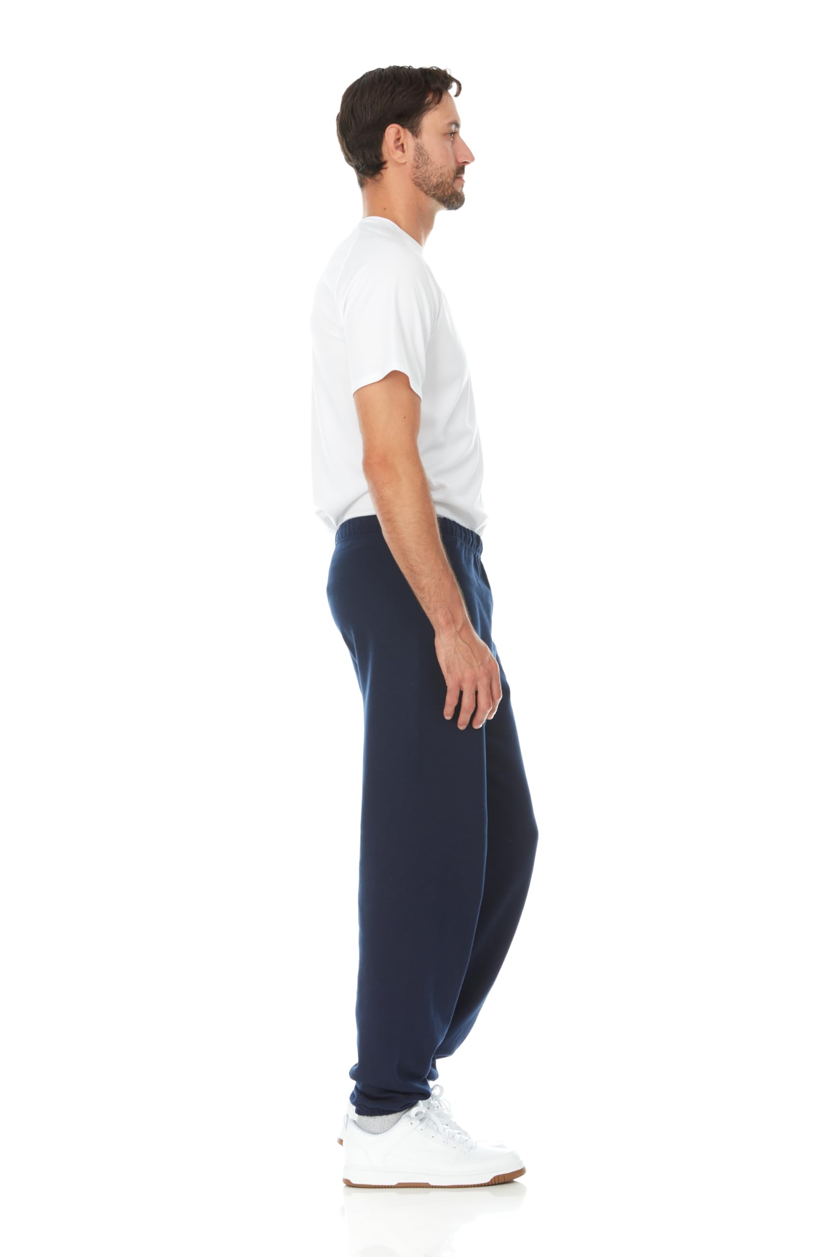 BILLIONHATS 12 Pack of Wholesale Mens Jogger Sweatpants in Comfy Bulk Joggers - Picture 29 of 38