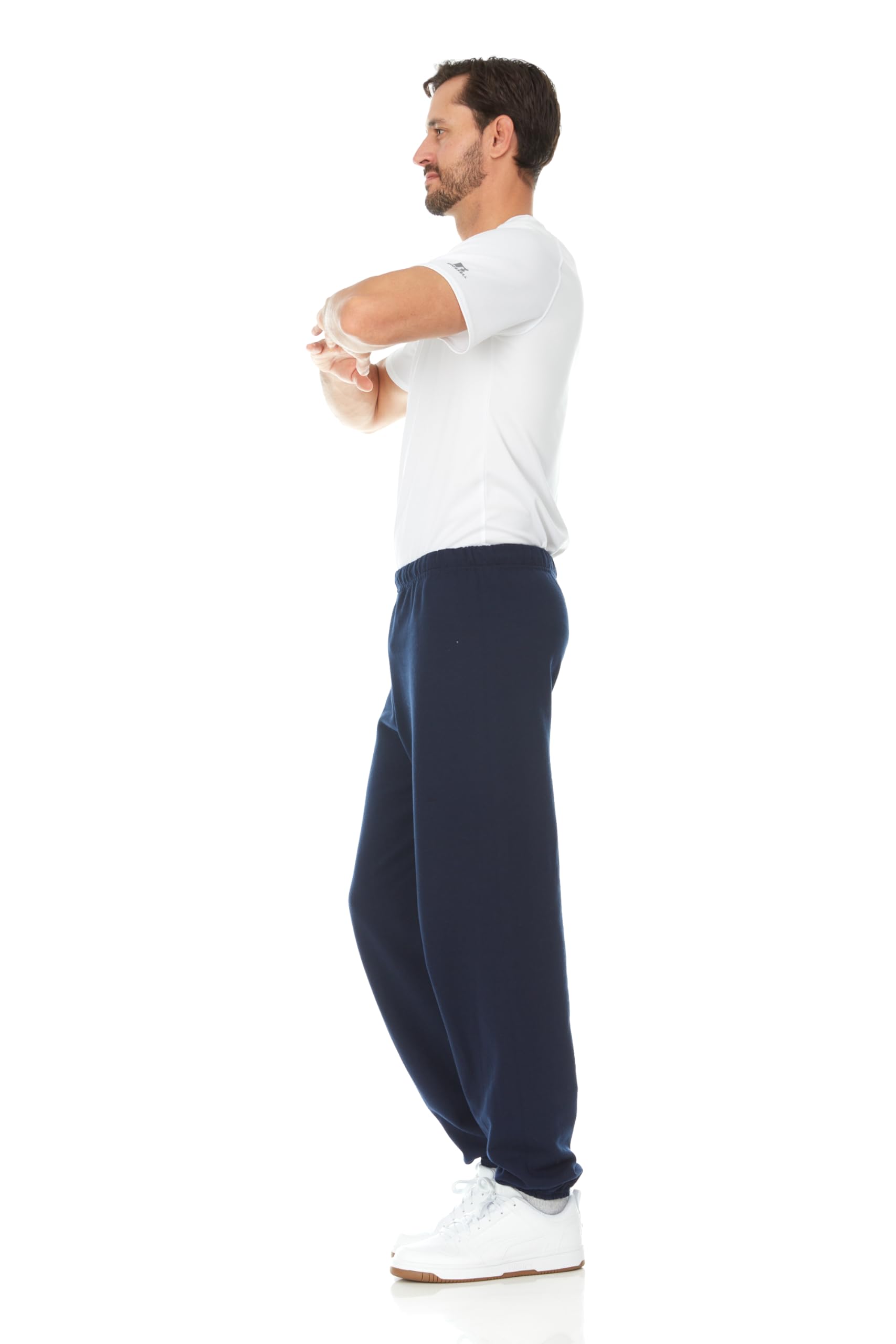 BILLIONHATS 12 Pack of Wholesale Mens Jogger Sweatpants in Comfy Bulk Joggers - Picture 26 of 38