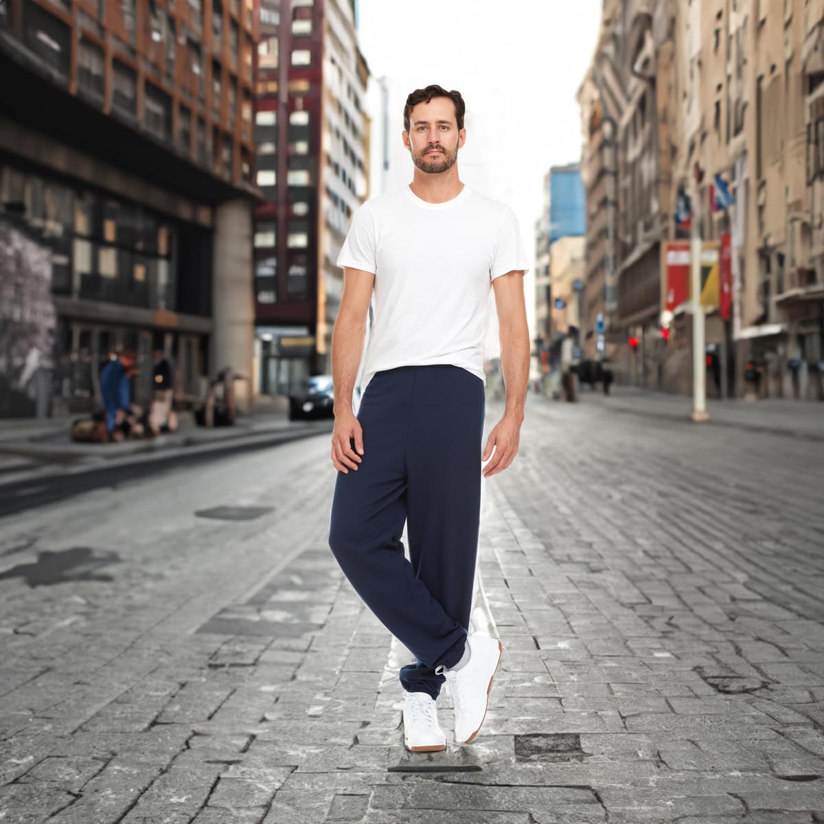 Paquete de 6 Pantalones de Sudadera para Correr al Mayor para Hombre, Corredores a Granel para Hombres - Imagen 22 de 37