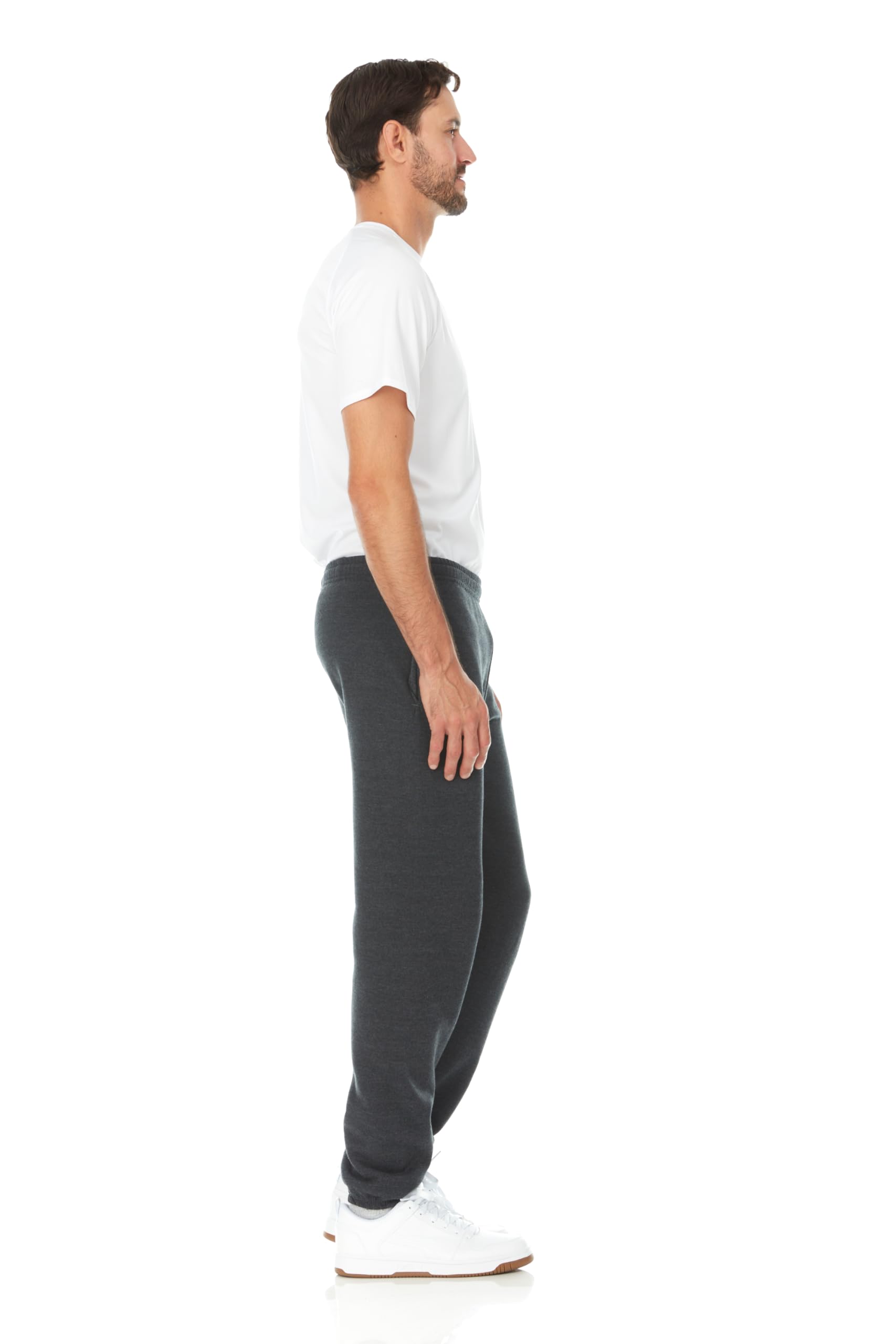 BILLIONHATS 12 Pack of Wholesale Mens Jogger Sweatpants in Comfy Bulk Joggers - Picture 37 of 38