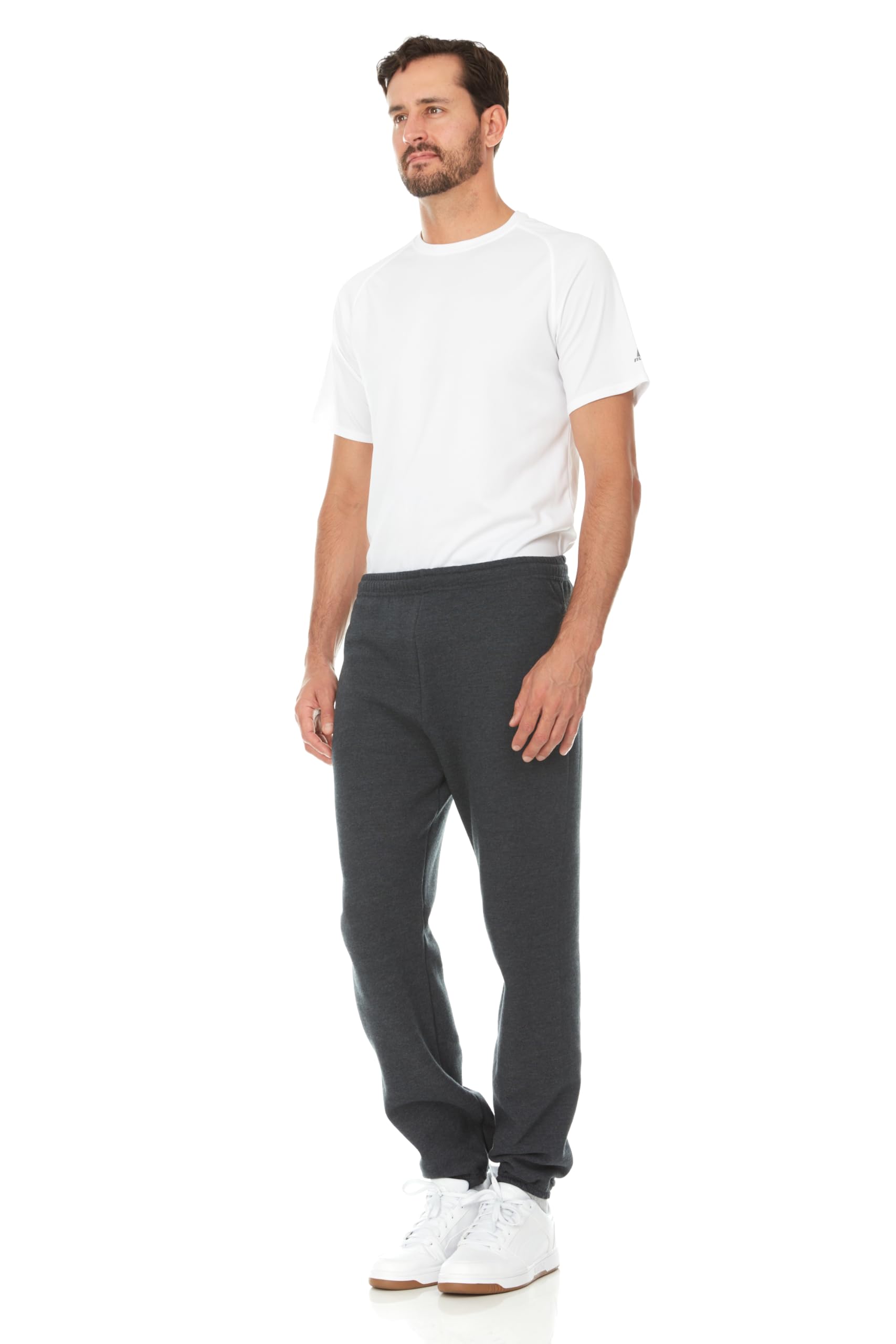 BILLIONHATS 12 Pack of Wholesale Mens Jogger Sweatpants in Comfy Bulk Joggers - Picture 33 of 38