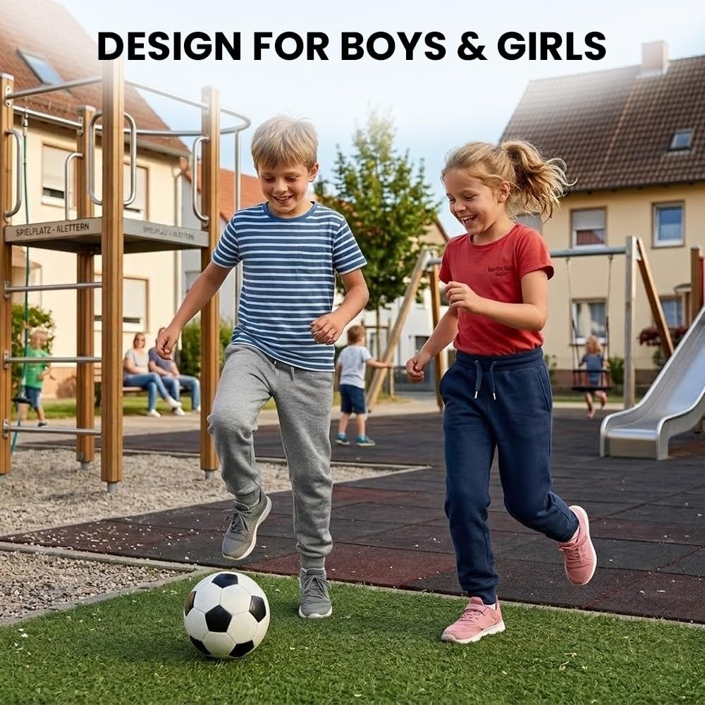 Yacht & Smith 3 Pack Boys Jogger Bulk Sweatpants, Comfy Lounge Joggers for Kids - Produktbild 2