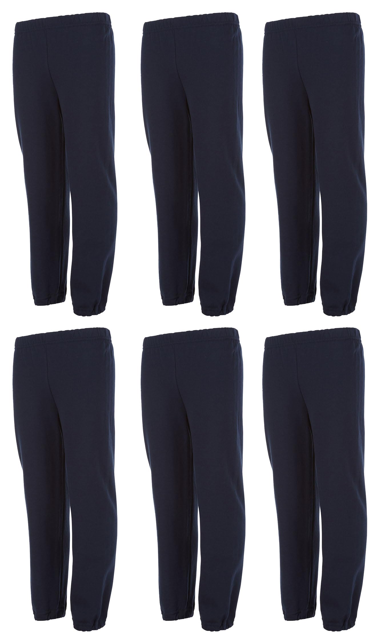 Yacht & Smith 24 Pack of Boys Jogger Bulk Sweatpants, Comfy Lounge Joggers - Picture 15 of 30