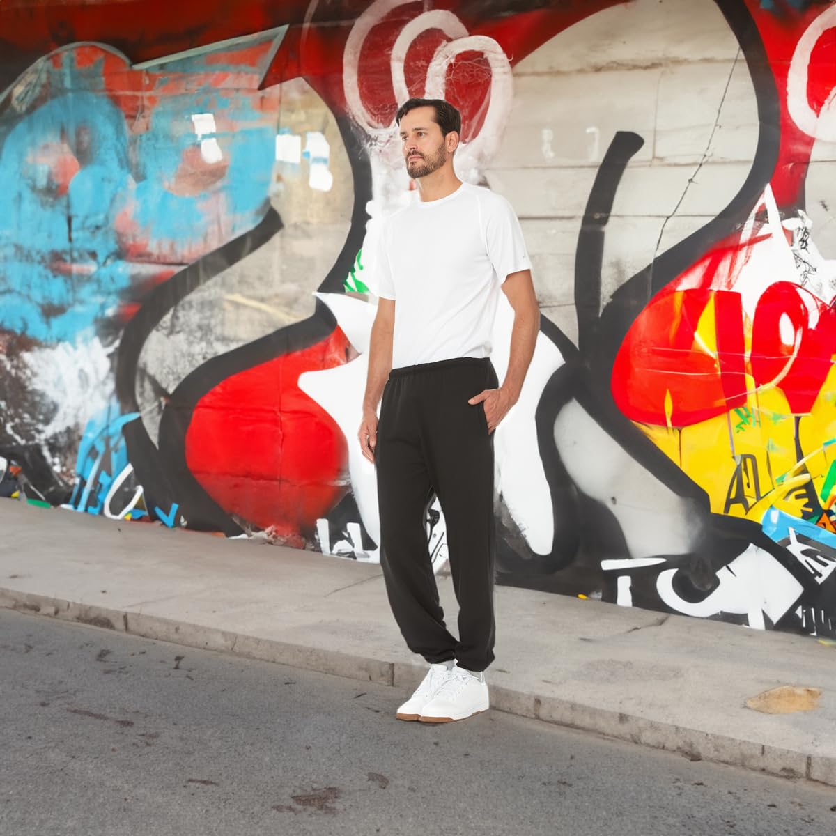 Yacht & Smith 24er-Pack Großhandel Herren Jogger Jogginghose, keine Taschen, kein Kordelzug - Bild 7 von 8